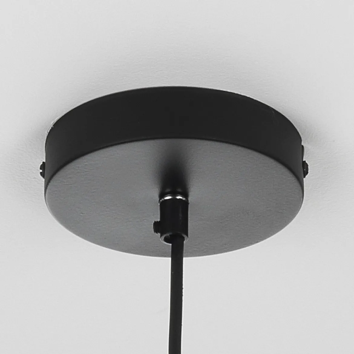 Industrial b lampadario officina in acciaio nero e oro opaco d25xh25 cm