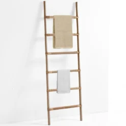 Jagrati scala decorativa in rattan 45xh150 cm