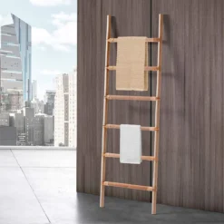 Jagrati scala decorativa in rattan 45xh150 cm