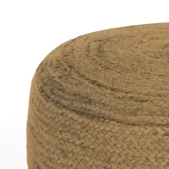 Juta pouf rivestimento 100% d50xh25 cm