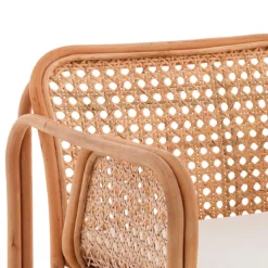 Kamala poltroncina con braccioli da interno/esterno in rattan 65x68xh76 cm
