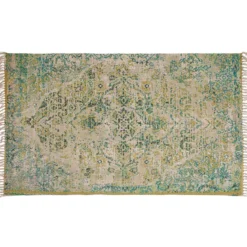 Kesar large tappeto cotone 100% con nappe 260x150 cm