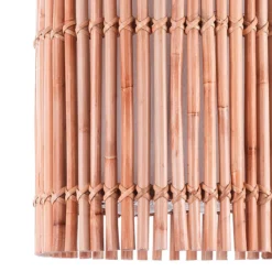 Lahad lampadario in rattan colore naturale per interno/esterno d28xh46 cm