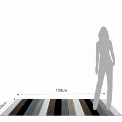 Lines tappeto cm 60 x 180 ideale per cucina ingresso corridoio zona notte