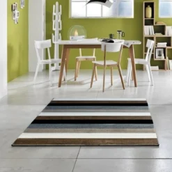 Lines tappeto cm 140 x 190 100% polipropilene intagliato a mano
