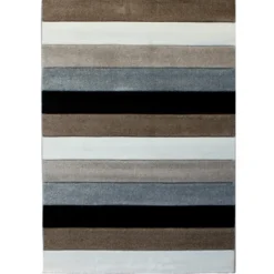 Lines tappeto cm.160 x 230 100% polipropilene intagliato a mano