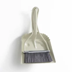 Litte smilly white set pulizia paletta scopino in metallo avorio lucido