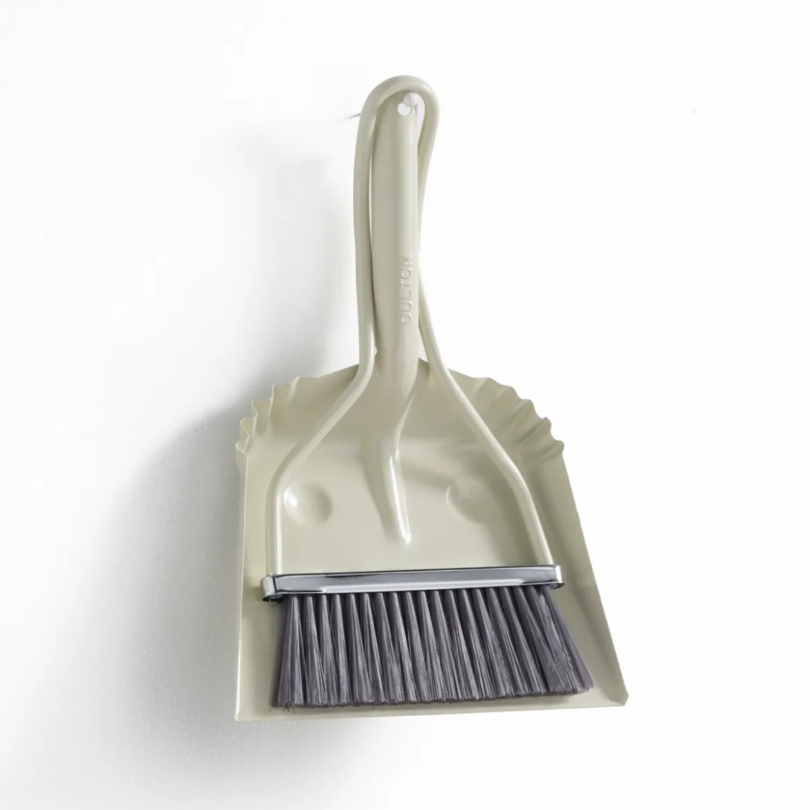 Litte smilly white set pulizia paletta scopino in metallo avorio lucido