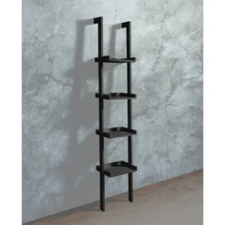 Little kross black libreria laccata nero opaco 36.5x34xh180 cm