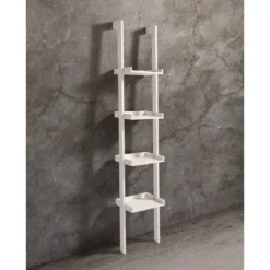 Little kross libreria laccata bianco opaco 36.5x34xh180 cm