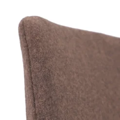 Lollo brown sedia da ufficio regolabile e girevole in polipropilene bianco opaco seduta in tessuto marrone 62.5x61 h101/111 cm