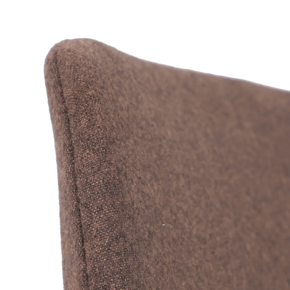 Lollo brown sedia da ufficio regolabile e girevole in polipropilene bianco opaco seduta in tessuto marrone 62.5x61 h101/111 cm