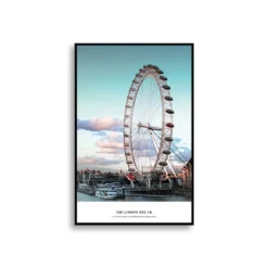 London composizione 5 quadri decor home 11 stampa su tela