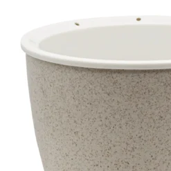 Loppy medium vaso autoinnaffiante per esterno e interno petunia beige d17.3xh17 cm