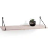 Lower fast mensola da parete togo wood finitura rovere 60x16 cm