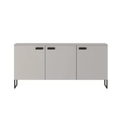 Madia 3 ante THESSA CASHMERE finitura Cashmere opaco H90 L184 P40