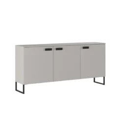 Madia 3 ante THESSA CASHMERE finitura Cashmere opaco H90 L184 P40