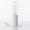 Magic lampada da tavolo applique in metallo verniciato di bianco opaco d11 h9 cm