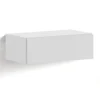 Mak comodino / cassetto sospeso finitura bianco opaco 45x26xh15 cm