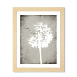 Make a wish quadro cornice finitura rovere h77 l57 p2 5 cm