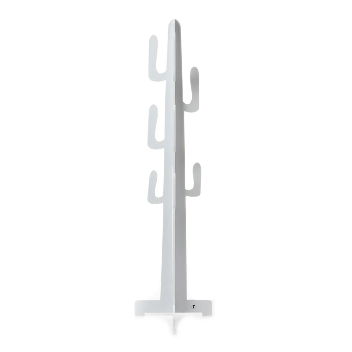 Mexico white appendiabiti laccato bianco opaco h160 l42 p42 cm