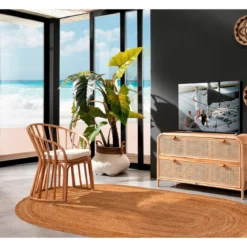 Mimmo tappeto in juta colore naturale cm 240x140