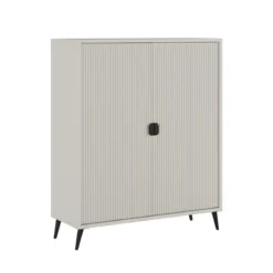 Mobile alto ROMA CASHMERE finitura Cashmere opaco H130 L104 P40