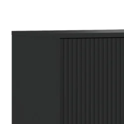 Mobile alto ROMA TOTAL BLACK finitura Nero opaco H130 L104 P40