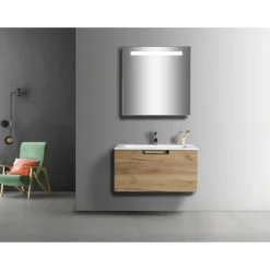 Mobile bagno lavello con base sospesa 80x41.5xh40 cm