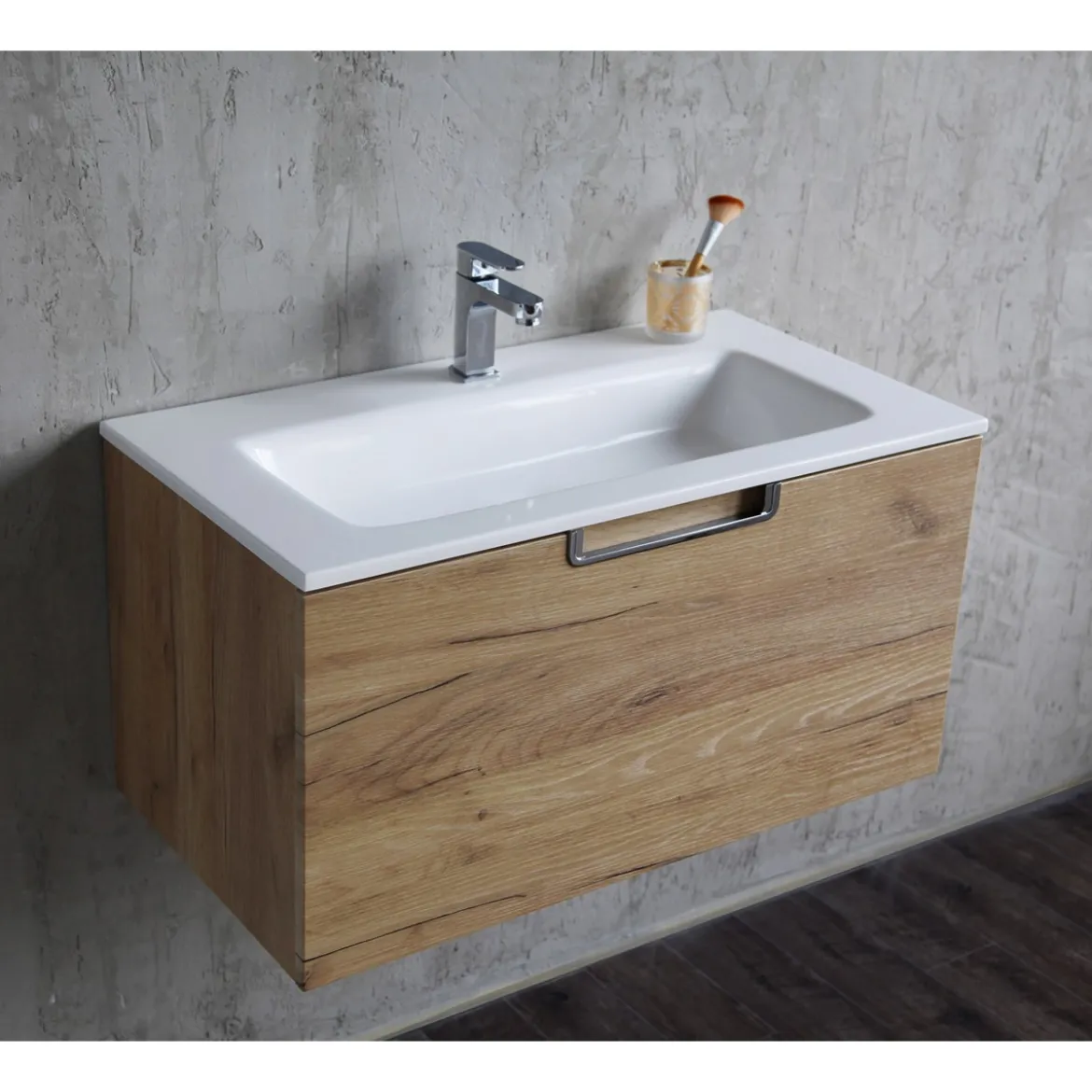 Mobile bagno lavello con base sospesa 80x41.5xh40 cm