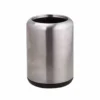 Molly bicchiere portaspazzolini in metallo inox satinato cm ø8 h11