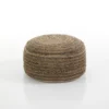 Nagar-b pouf juta in juta intrecciata colore naturale d48xh30 cm