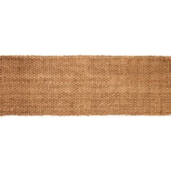 Nant tappeto corsia in juta colore naturale lavorazione artigianale 60x180 cm
