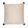Neem 1 cuscino colore panna made in india 45x45 cm