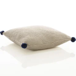 Neem 1 cuscino colore panna made in india 45x45 cm