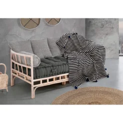 Neem 2 plaid cotone 100% cotone cm 135 x 190