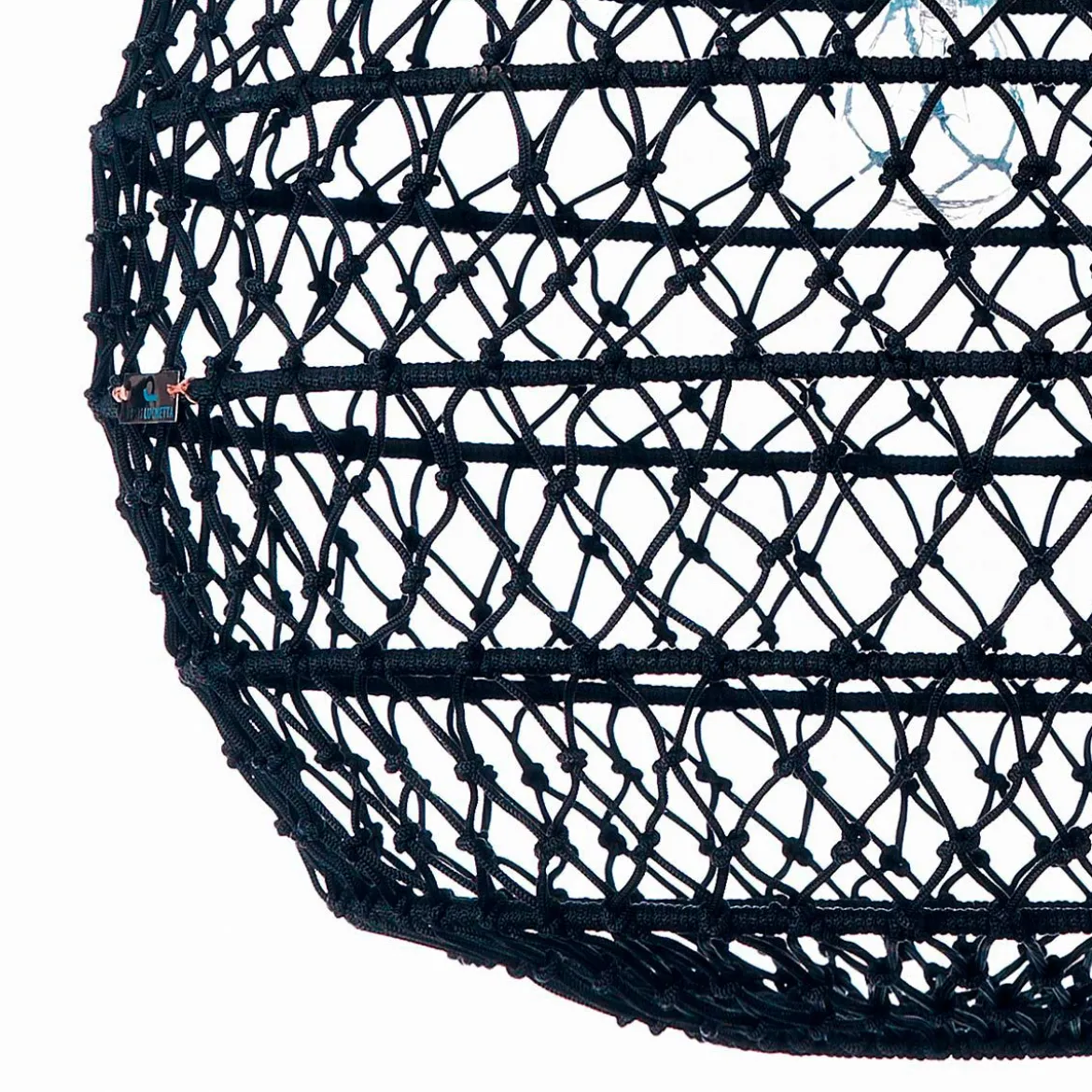 Net black lampadario in nylon nero d50xh50 cm