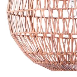 Net lampadario in rattan colore naturale d50xh50 cm