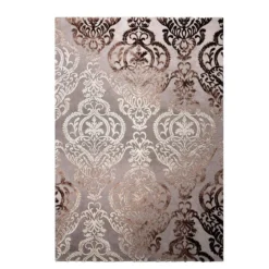 New damasko tappeto cm 160 x 230 100% polipropilene intagliato a mano