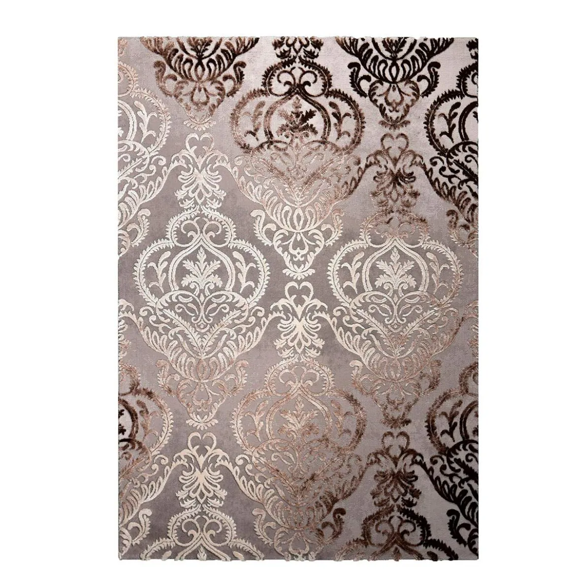 New damasko tappeto cm 160 x 230 100% polipropilene intagliato a mano