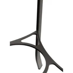 Officina sgabello regolabile a vite in metallo color canna di fucile opaco 49x49xh66-86 cm