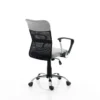 Pasadena sedia da ufficio regolabile e girevole in tessuto colore grigio con ruote 58x57 h90/100 cm