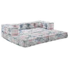 Pastel divano 2 posti outdoor tessuto waterproof cm. l.150 p.75 h.60