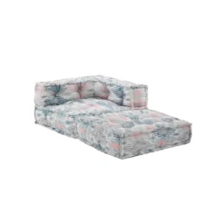 Pastel poltrona/chaise longue outdoor tessuto waterproof cm. l.75 p.75 h.60