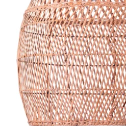 Pear lampadario in rattan colore naturale d56xh61 cm