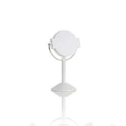 Penta specchio da tavolo con led senza filo touch bianco opaco 25x20.5xh46.5 cm