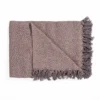 Pier pink plaid cotone colore grigio rosa dimensioni 135x190 cm
