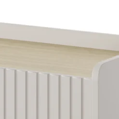Porta TV MALENA colore Beige opaco Rovere Scandi H502 L153 P38