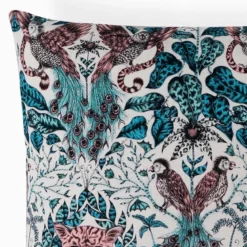 Raja 2 cuscino colore blu 100% cotone 45x45 cm