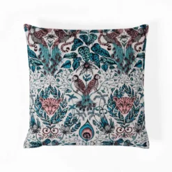 Raja 2 cuscino colore blu 100% cotone 45x45 cm